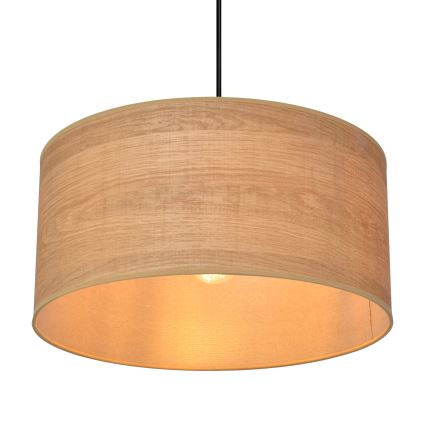 Pakabinamas sietynas ALBA 1xE27/15W/230V d. 40 cm rudas/juodas