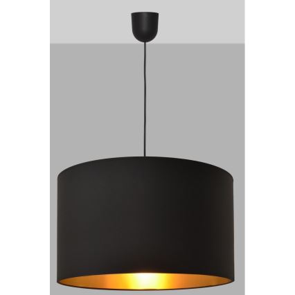 Pakabinamas sietynas ALBA 1xE27/15W/230V d. 45 cm juodas/aukso