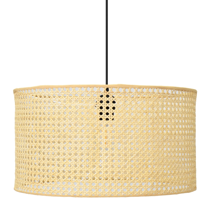 Pakabinamas sietynas ALBA 1xE27/15W/230V d. 45 cm rotango/juoda