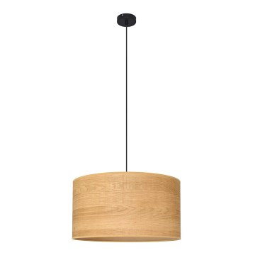 Pakabinamas sietynas ALBA 1xE27/15W/230V d. 45 cm rudas/juodas