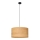 Pakabinamas sietynas ALBA 1xE27/15W/230V d. 45 cm rudas/juodas