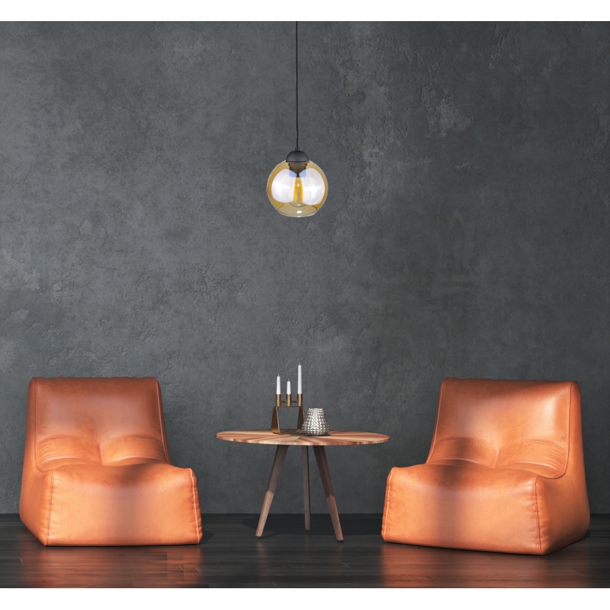 Pakabinamas sietynas AMBRE WOOD 1xE27/60W/230V