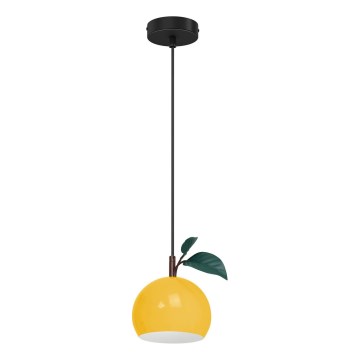 Pakabinamas sietynas APPLE 1xE27/15W/230V geltona