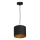 Pakabinamas sietynas ARDEN 1xE27/60W/230V skersmuo 18 cm juodas/aukso