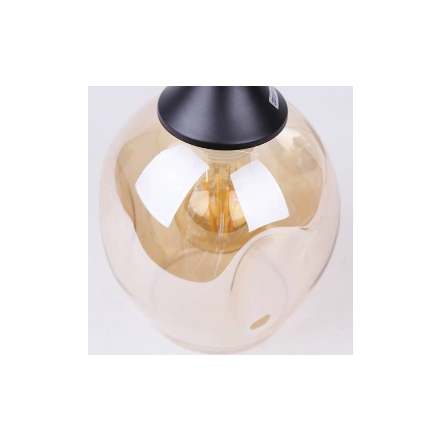 Pakabinamas sietynas ASPA 1xE27/40W/230V juodas