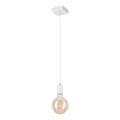 Pakabinamas sietynas ASTRID 1xE27/60W/230V balta