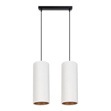 Pakabinamas sietynas AVALO 2xE27/60W/230V baltas