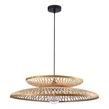 Pakabinamas sietynas BALI 1xE27/20W/230V diametras 60 cm bambukas