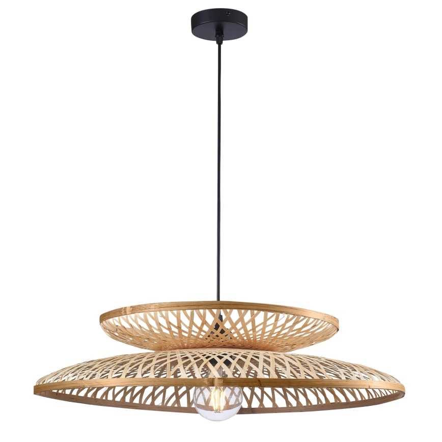 Pakabinamas sietynas BALI 1xE27/20W/230V diametras 60 cm bambukas