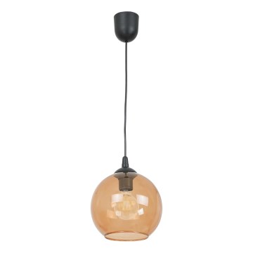 Pakabinamas sietynas BALL 1xE27/60W/230V diametras 20 cm smėlio spalva