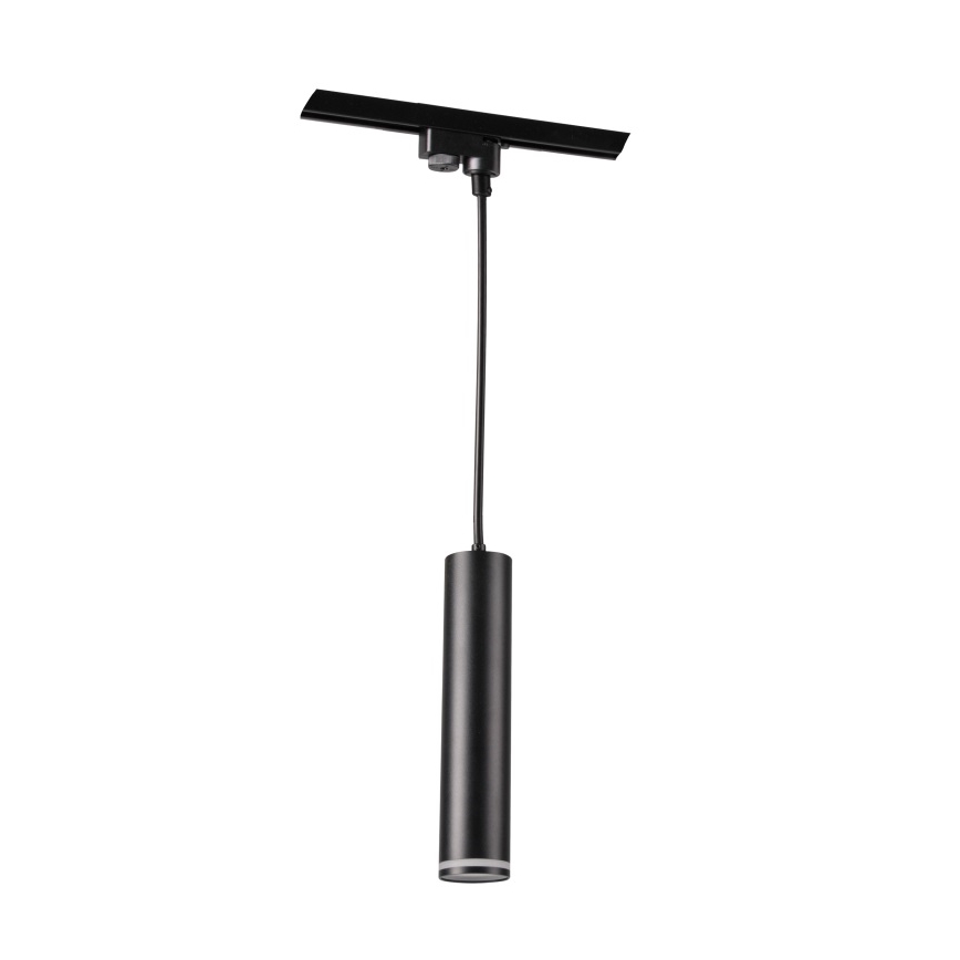 Pakabinamas sietynas bėgių sistemai PARYŽIUS 1xGU10/10W/230V juoda