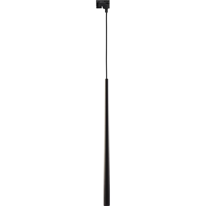 Pakabinamas sietynas bėgių sistemai PIANO 1xG9/8W/230V juoda