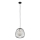 Pakabinamas sietynas BELL 1xG9/12W/230V diametras 24 cm juoda/auksas