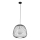 Pakabinamas sietynas BELL 1xG9/12W/230V diametras 33 cm juoda/blizgus chromas