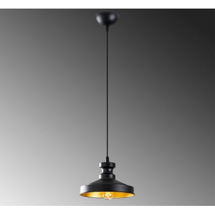 Chandelier on a string BERCESTE 1xE27/40W/230V black