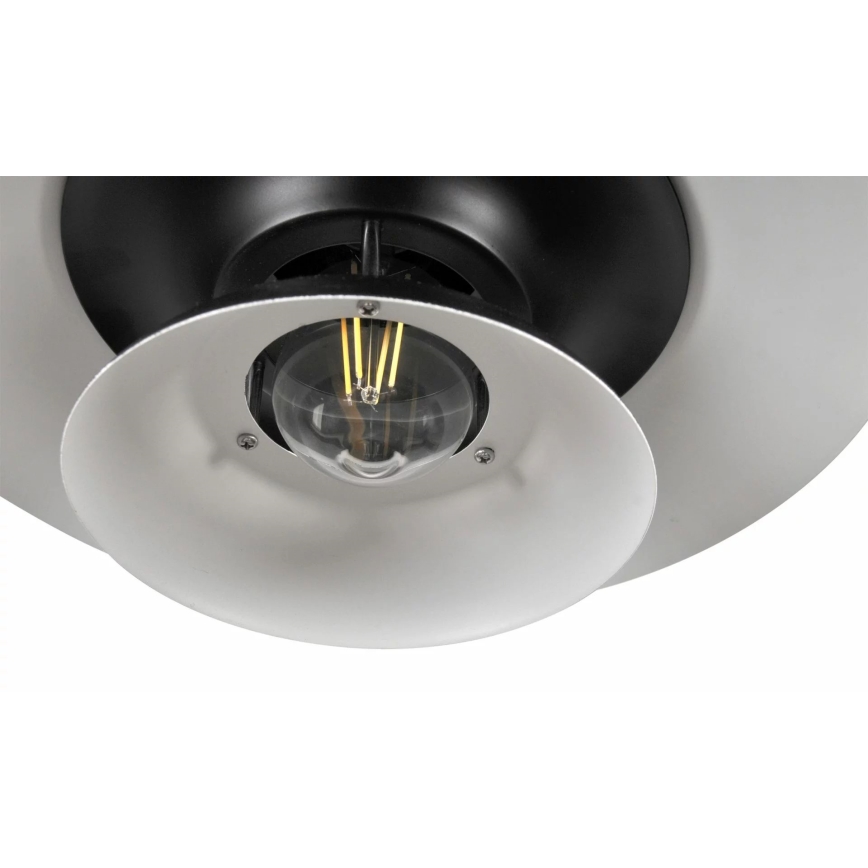 Pakabinamas sietynas BERIT 1xE27/20W/230V juoda