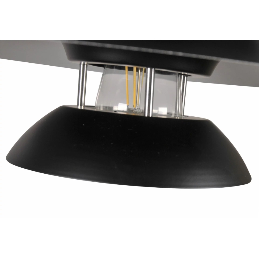 Pakabinamas sietynas BERIT 1xE27/20W/230V juoda