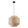 Pakabinamas sietynas BERTA 1xE27/20W/230V diametras 40 cm bambukas