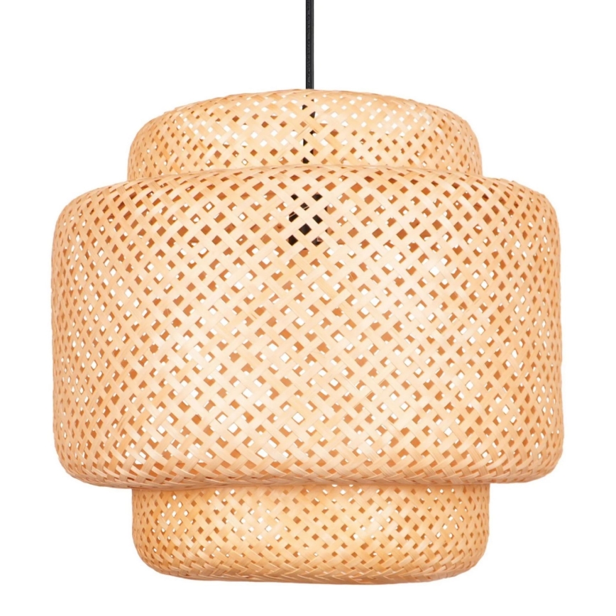 Pakabinamas sietynas BERTA 1xE27/20W/230V diametras 50 cm bambukas