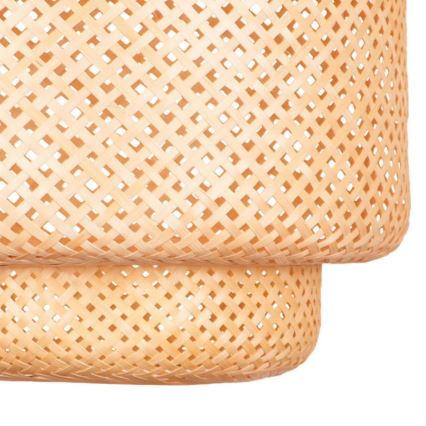 Pakabinamas sietynas BERTA 1xE27/20W/230V diametras 50 cm bambukas