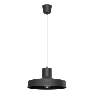 Pakabinamas sietynas BILO 1xE27/15W/230V diametras 35 cm juoda