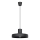 Pakabinamas sietynas BILO 1xE27/15W/230V diametras 35 cm juoda