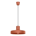 Pakabinamas sietynas BILO 1xE27/15W/230V diametras 35 cm oranžinė