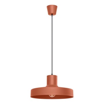 Pakabinamas sietynas BILO 1xE27/15W/230V diametras 35 cm oranžinė