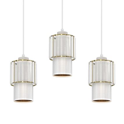 Pakabinamas sietynas BLANCO 3xE27/60W/230V baltas