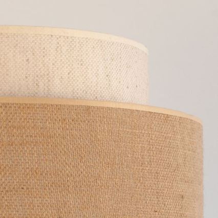 Pakabinamas sietynas BOHO 1xE27/60W/230V diametras 40 cm kreminė/smėlio spalva
