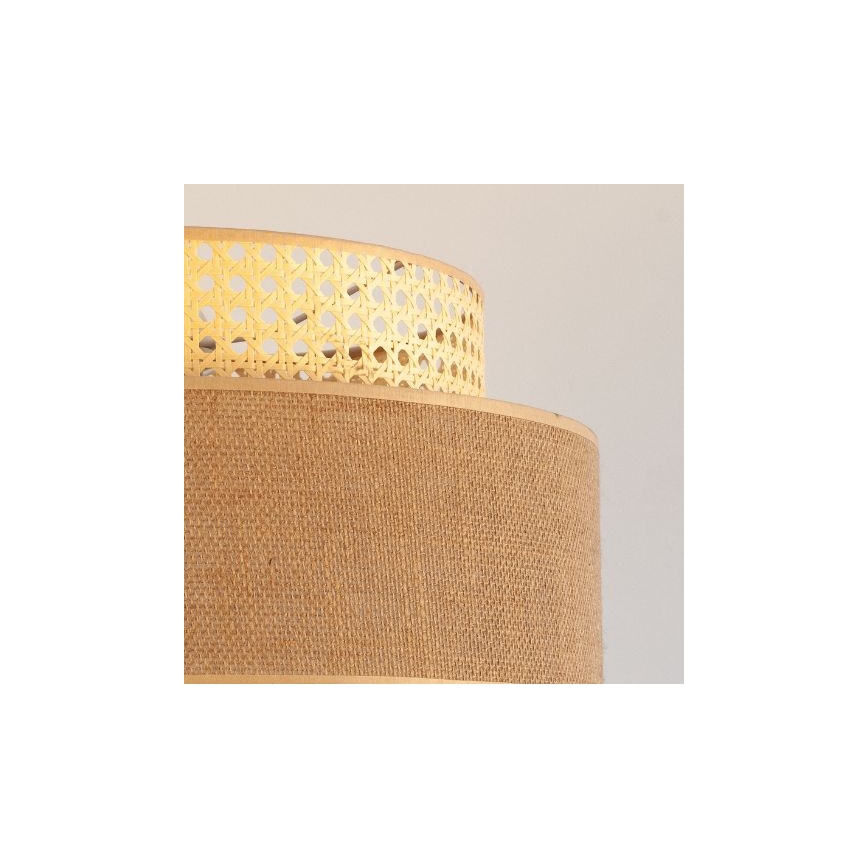 Pakabinamas sietynas BOHO 1xE27/60W/230V diametras 40 cm rotangas