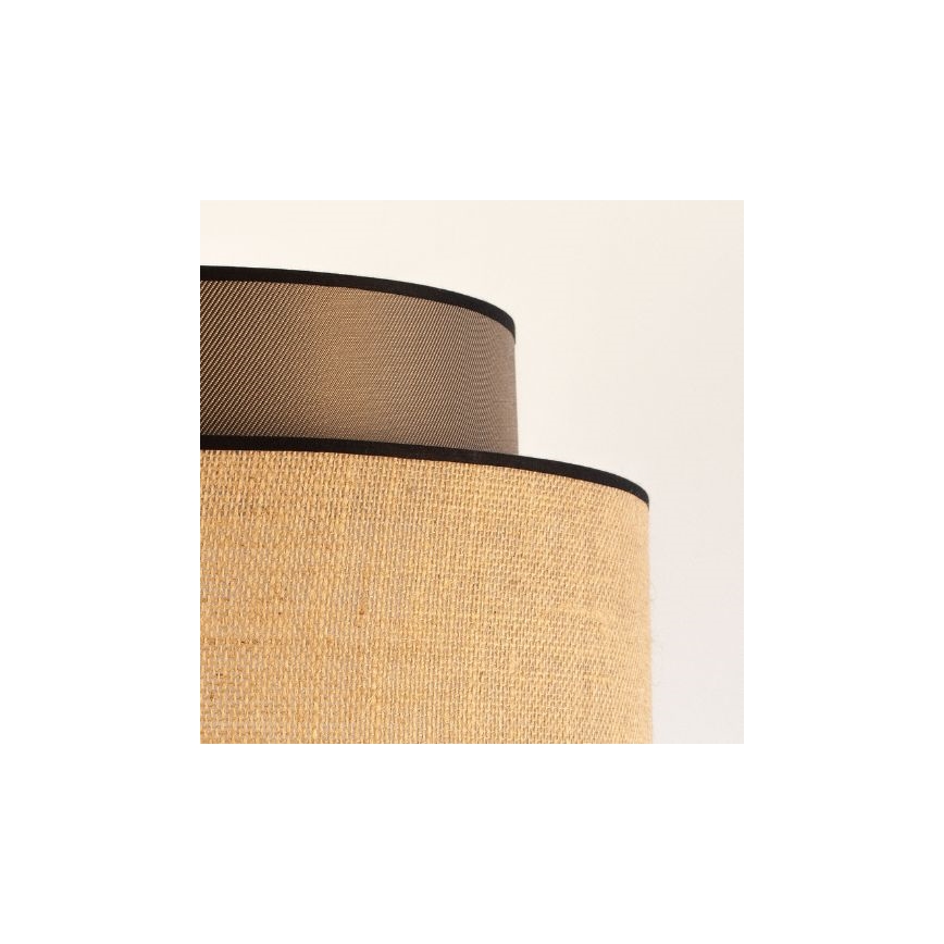 Pakabinamas sietynas BOHO 1xE27/60W/230V diametras 40 cm ruda/smėlio spalva