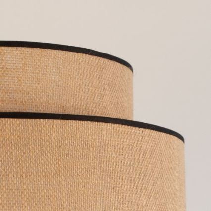 Pakabinamas sietynas BOHO 1xE27/60W/230V diametras 40 cm smėlio spalva