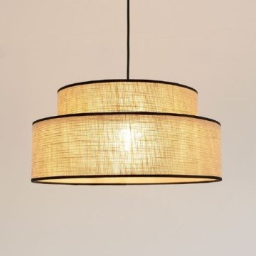 Pakabinamas sietynas BOHO 1xE27/60W/230V smėlio spalva