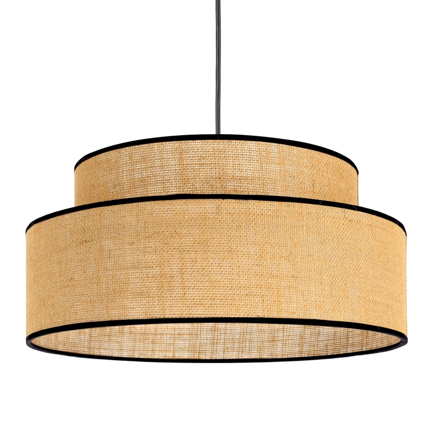 Pakabinamas sietynas BOHO 1xE27/60W/230V smėlio spalva
