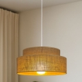 Pakabinamas sietynas BOHO 1xE27/60W/230V smėlio spalva