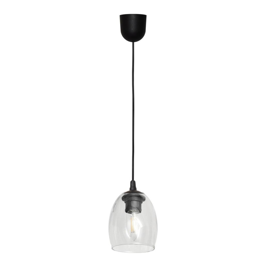Pakabinamas sietynas BRILLANT 1xE27/15W/230V permatomas