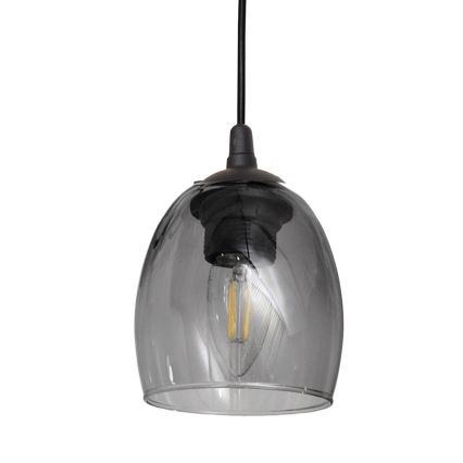 Pakabinamas sietynas BRILLANT 3xE27/15W/230V pilkas