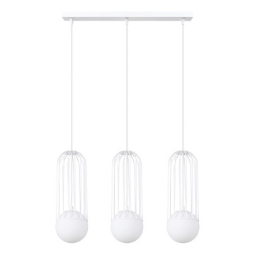 Pakabinamas sietynas BRINA 3xG9/8W/230V balta