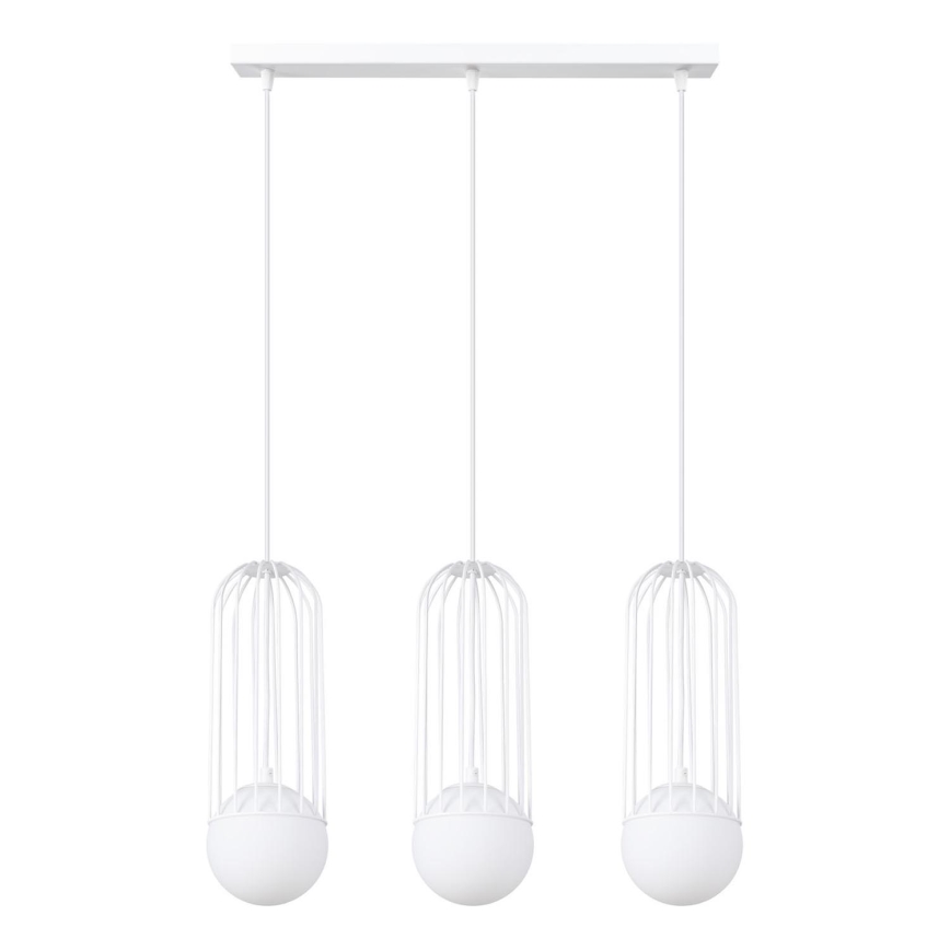 Pakabinamas sietynas BRINA 3xG9/8W/230V balta