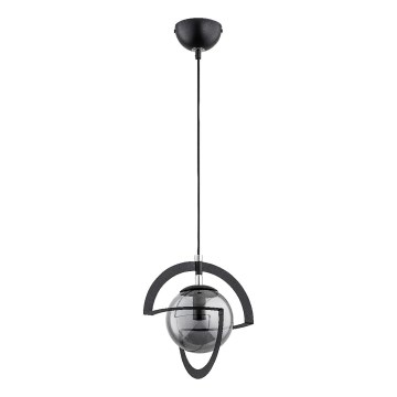Pakabinamas sietynas CABRIO 1xE14/10W/230V juoda