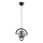 Pakabinamas sietynas CABRIO 1xE14/10W/230V juoda