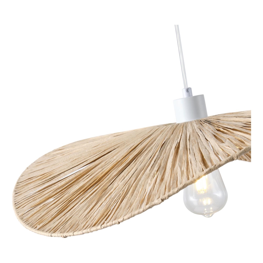 Pakabinamas sietynas CALYPSO 1xE27/15W/230V diametras 55 cm bambukas