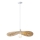 Pakabinamas sietynas CALYPSO 1xE27/15W/230V diametras 55 cm bambukas