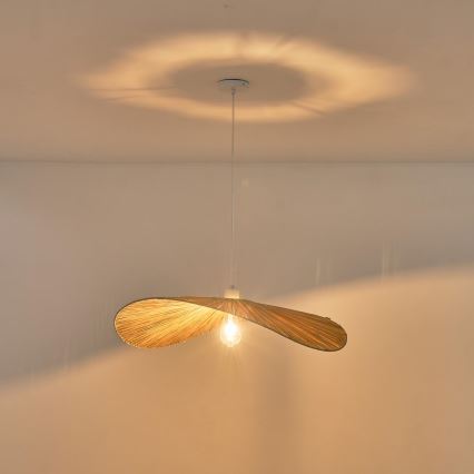 Pakabinamas sietynas CALYPSO 1xE27/40W/230V diametras 70 cm bambukas