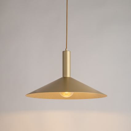 Pakabinamas sietynas CAPRI 1xE27/15W/230V diametras 50 cm auksas