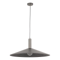 Pakabinamas sietynas CAPRI 1xE27/15W/230V diametras 70 cm antracitas/pilka