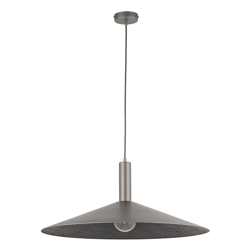 Pakabinamas sietynas CAPRI 1xE27/15W/230V diametras 70 cm antracitas/pilka