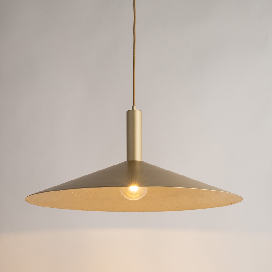 Pakabinamas sietynas CAPRI 1xE27/15W/230V diametras 70 cm auksas