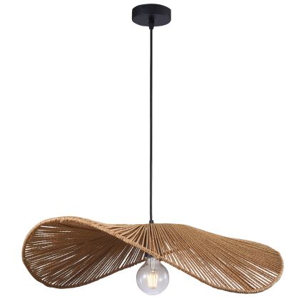Pakabinamas sietynas CAPRI 1xE27/20W/230V diametras 60 cm bambukas